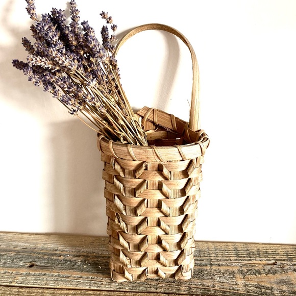 Other - Hanging wicker basket